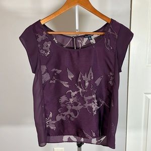 S American Eagle Outfitters Purple Blouse